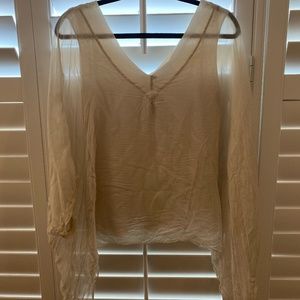 Sofia One Size Poncho Top